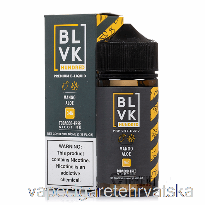 Vape Cigarete Mango Aloe - Blvk - 100ml 3mg